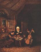 OSTADE, Adriaen Jansz. van Village Musicians  a china oil painting reproduction